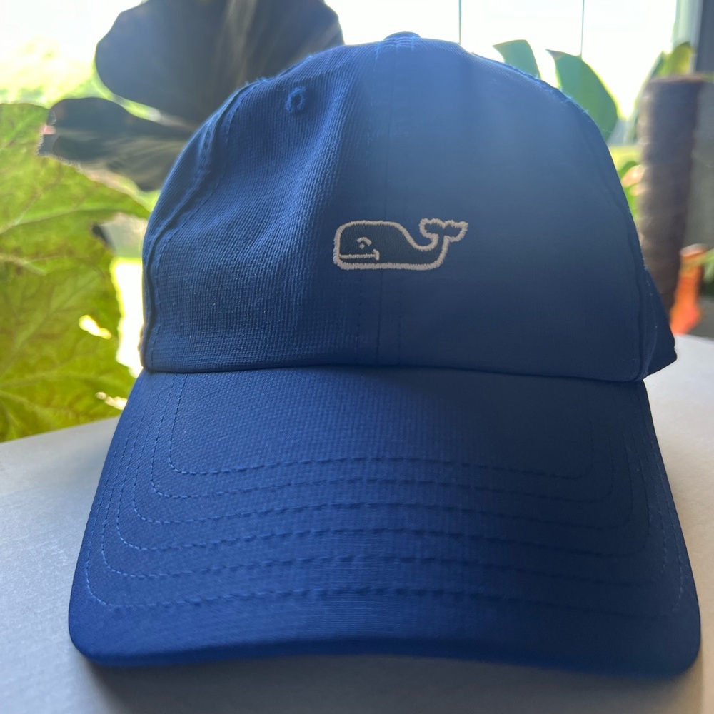 Vineyard Vines Blue Athletic Baseball Hat - Authentic and Stylish!